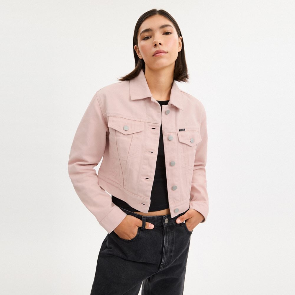 Colorful Signature Denim Jacket