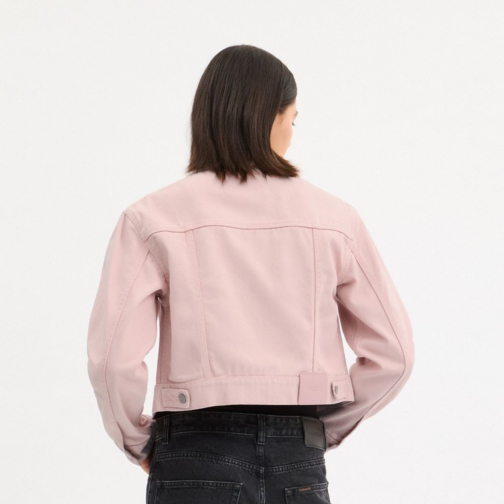 Colorful Signature Denim Jacket
