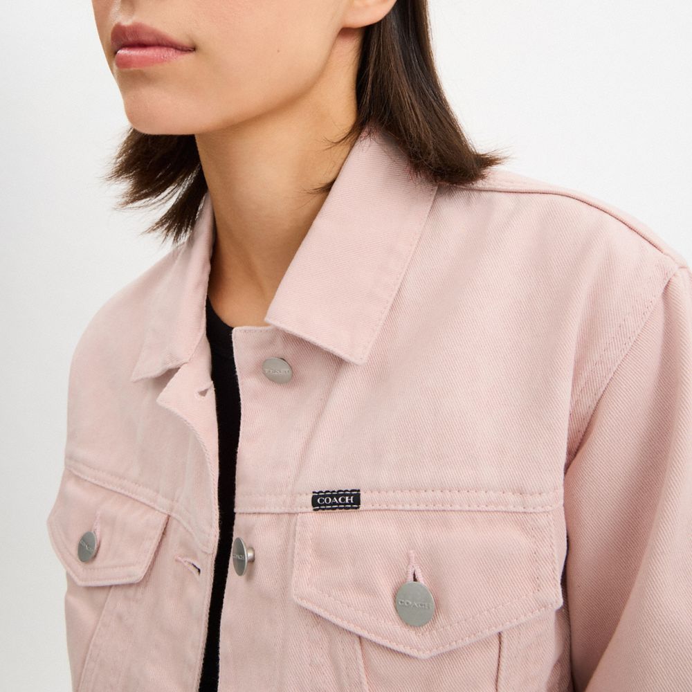Colorful Signature Denim Jacket