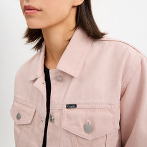 Colorful Signature Denim Jacket