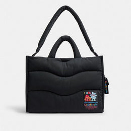 Coachtopia Loop Tote With Wavy Quilting