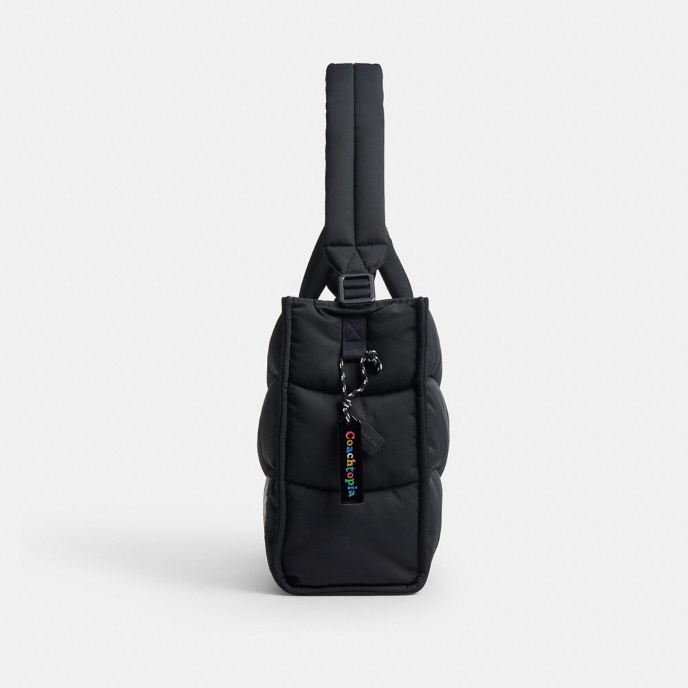Coachtopia Loop Tote With Wavy Quilting