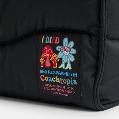 Coachtopia Loop Tote With Wavy Quilting