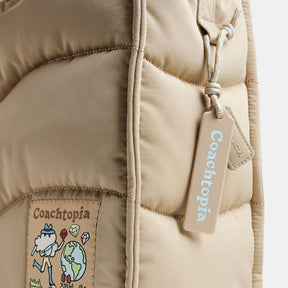 Coachtopia Loop Tote With Wavy Quilting