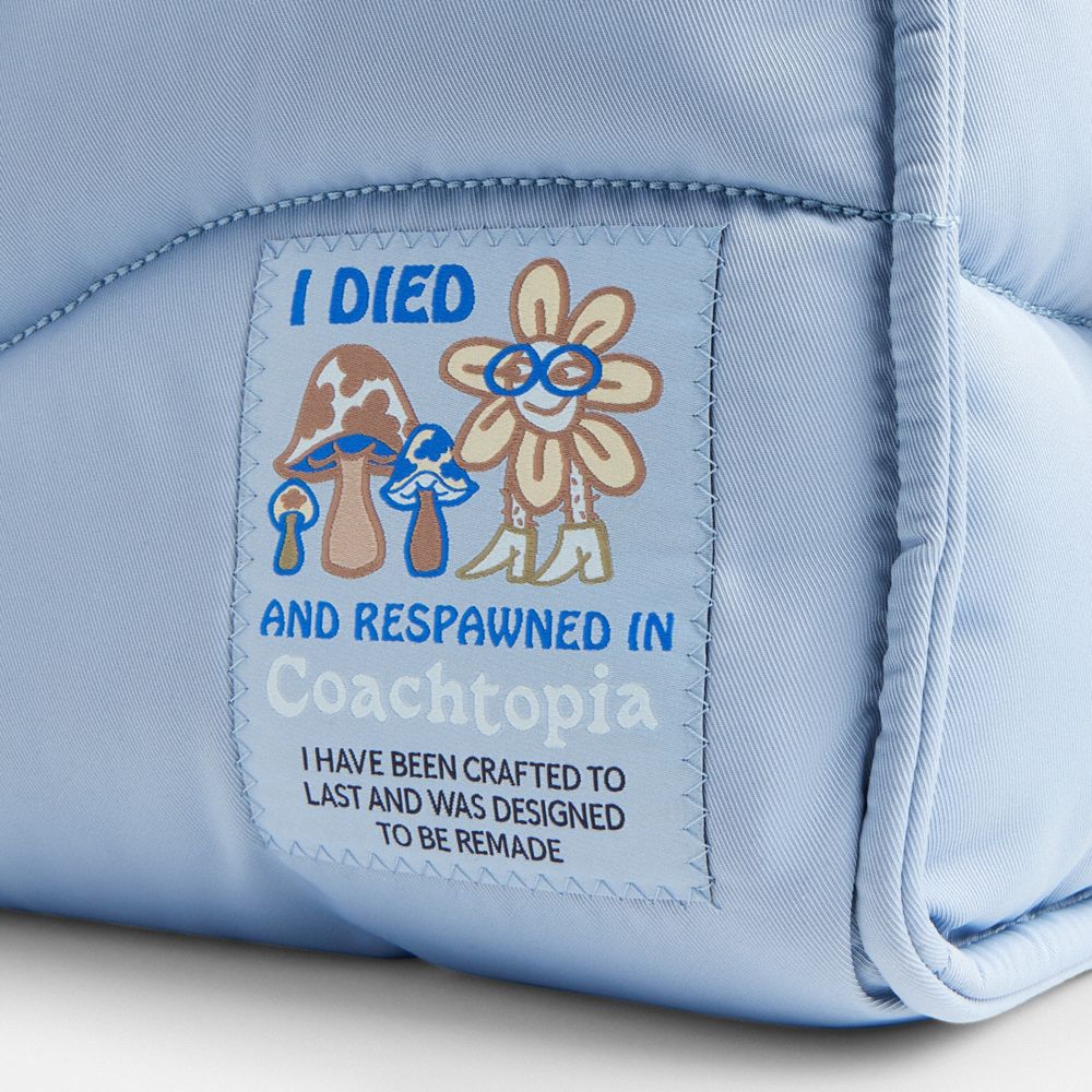 Coachtopia Loop Tote With Wavy Quilting