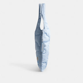 Coachtopia Loop Flat Tote In Recycled Polyester With Cloud Quilting