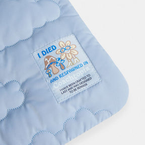 Coachtopia Loop Flat Tote In Recycled Polyester With Cloud Quilting