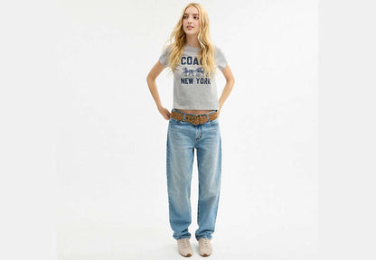Horse And Carriage T-Shirt In Organic Cotton