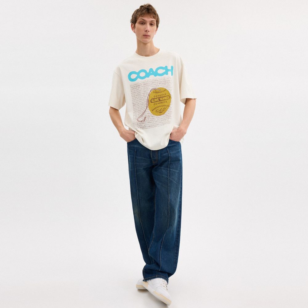Relaxed Collage Graphic T Shirt