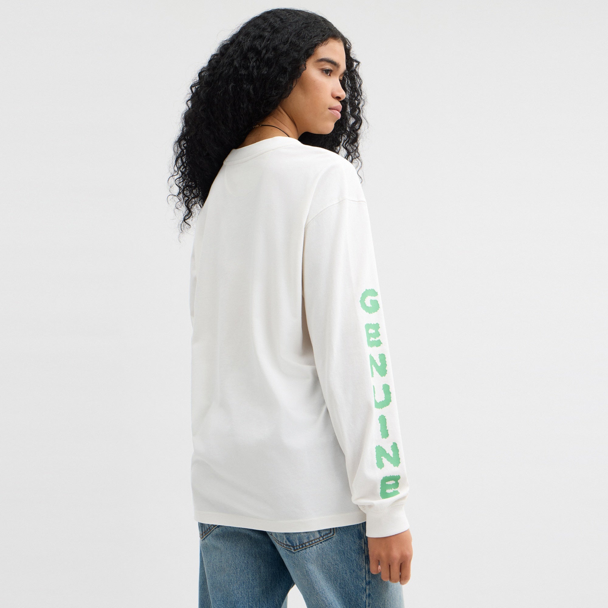 Surf Long Sleeve Relaxed T-Shirt In Organic Cotton