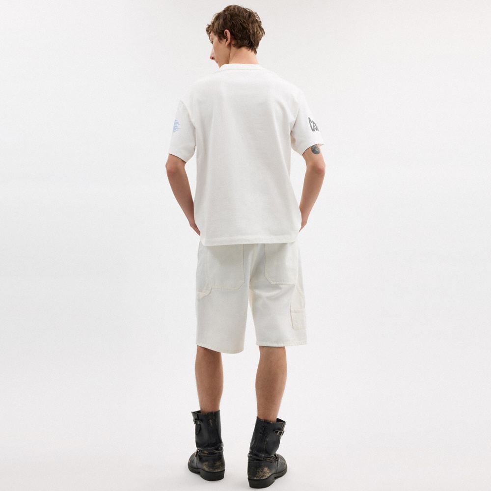 Relaxed Graphic Surf T Shirt
