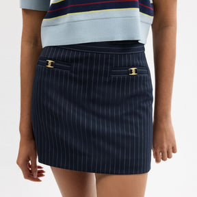 Heritage C Tailored Mini Skirt