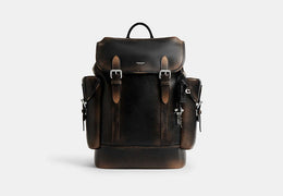 Hitch Backpack In Loved Leather