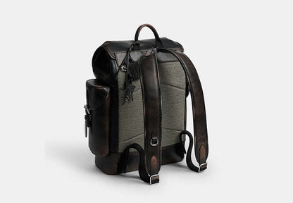 Hitch Backpack In Loved Leather