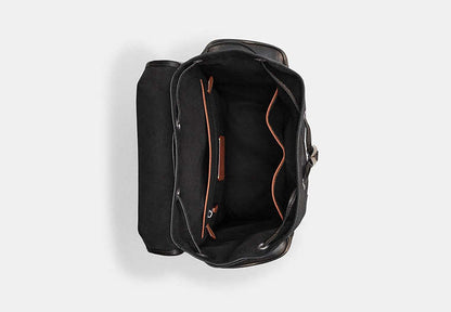 Hitch Backpack In Loved Leather