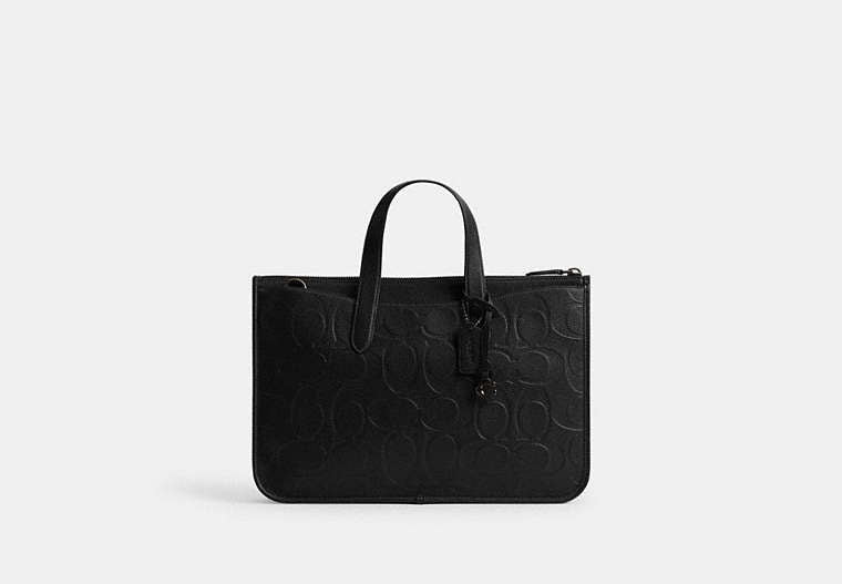 Isaac Workbag In Maxi Signature Leather