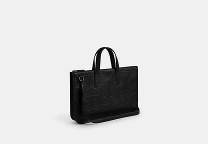 Isaac Workbag In Maxi Signature Leather