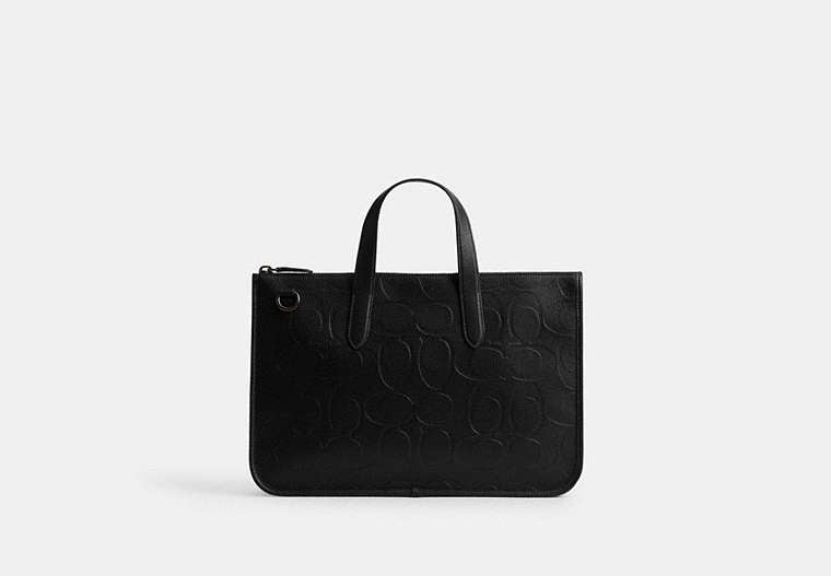 Isaac Workbag In Maxi Signature Leather