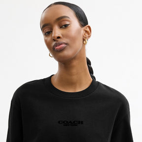 New York T Shirt Dress In Organic Cotton