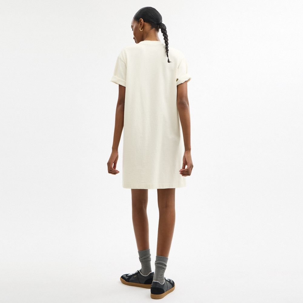 New York T Shirt Dress In Organic Cotton