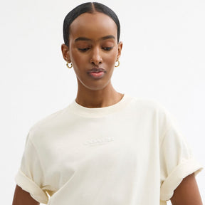 New York T Shirt Dress In Organic Cotton