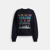 New York Collage Classic Crewneck Sweatshirt