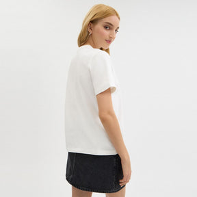 Leatherware Collage Classic T Shirt In Organic Cotton