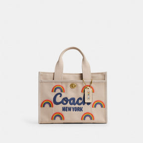 Cargo Tote Bag 26 With Rainbow