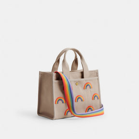 Cargo Tote Bag 26 With Rainbow