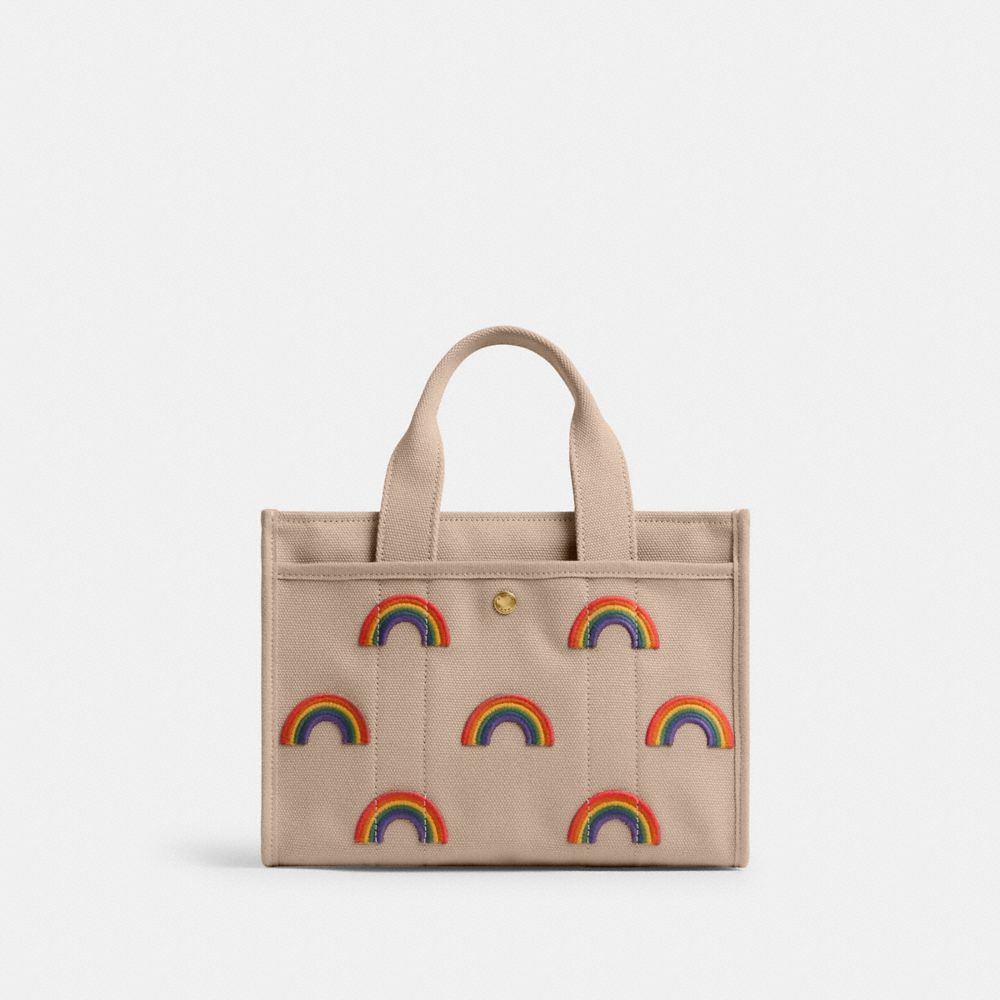 Cargo Tote Bag 26 With Rainbow