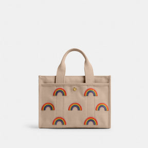 Cargo Tote Bag 26 With Rainbow
