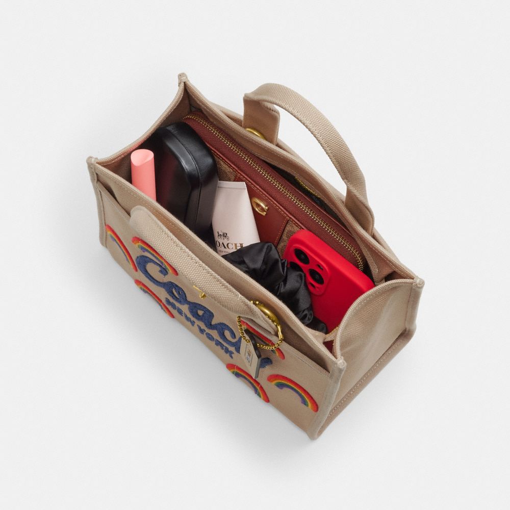 Cargo Tote Bag 26 With Rainbow