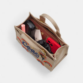 Cargo Tote Bag 26 With Rainbow