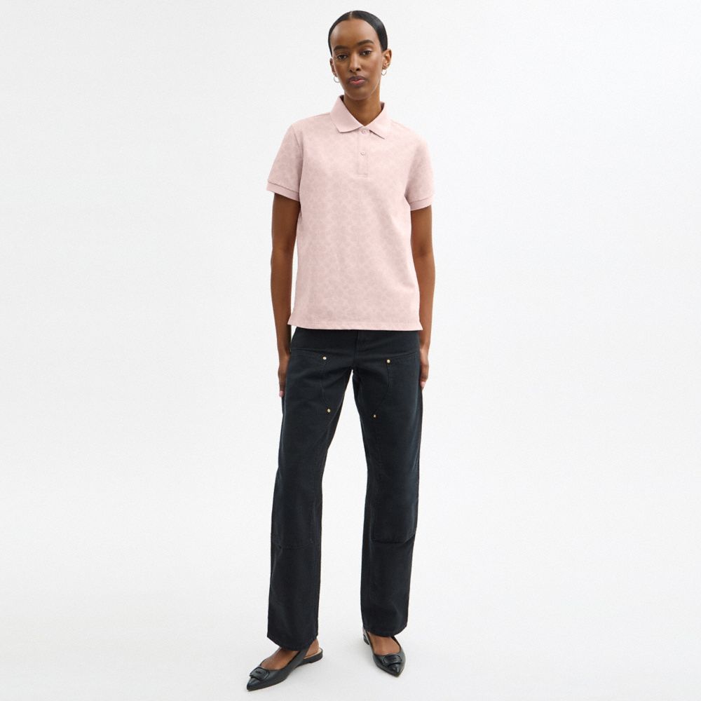 Signature Pique Polo In Organic Cotton
