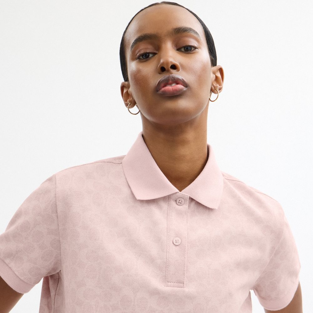 Signature Pique Polo In Organic Cotton