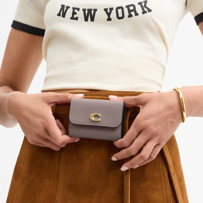 Essential Card Holder Wallet In Colorblock