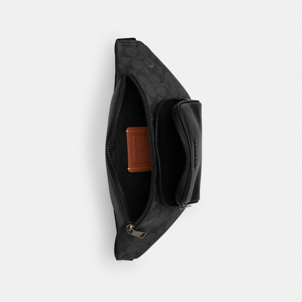 Racer Small Belt Bag In Signature Canvas