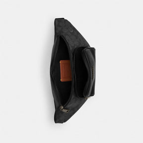 Racer Small Belt Bag In Signature Canvas