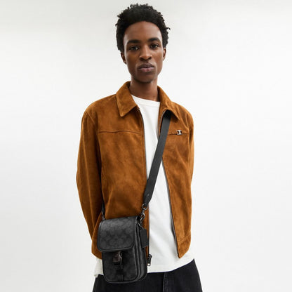 League Phone Crossbody Bag In Signature Canvas