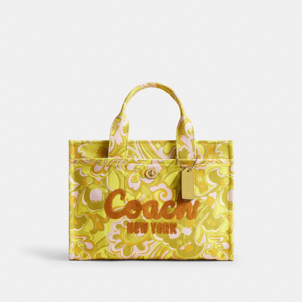 Cargo Tote Bag With Paisley Print
