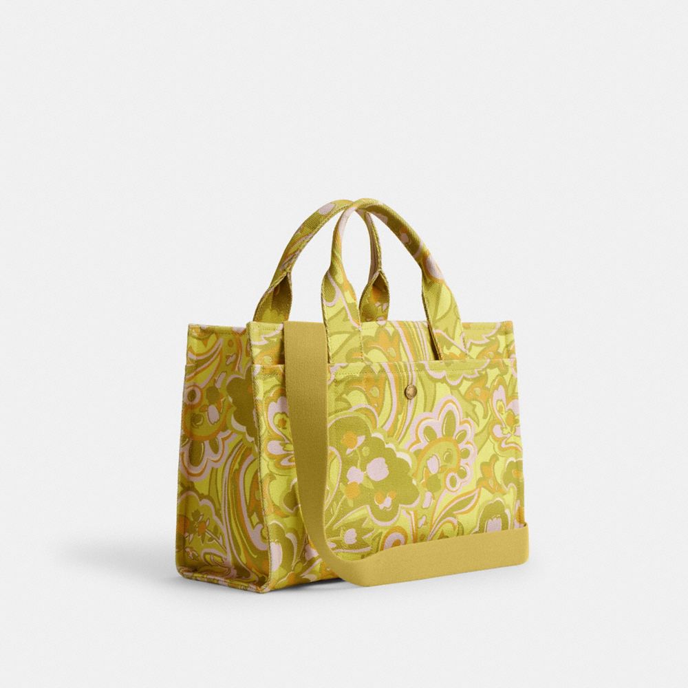 Cargo Tote Bag With Paisley Print
