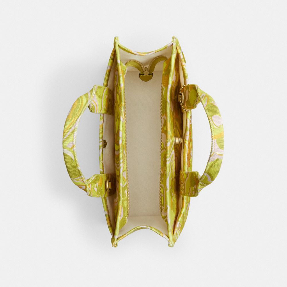 Cargo Tote Bag With Paisley Print