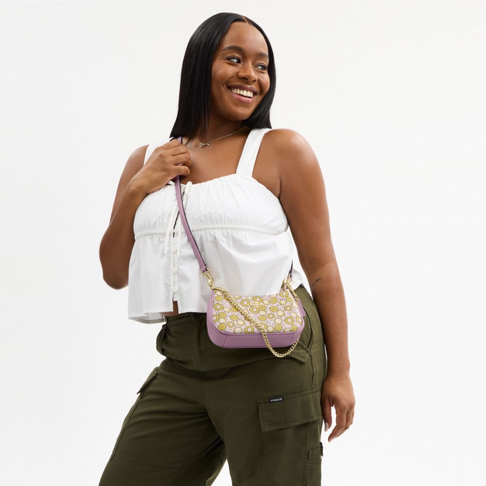 Teri Mini Crossbody Bag With Floral Print