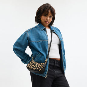 Teri Mini Crossbody Bag With Leopard Print