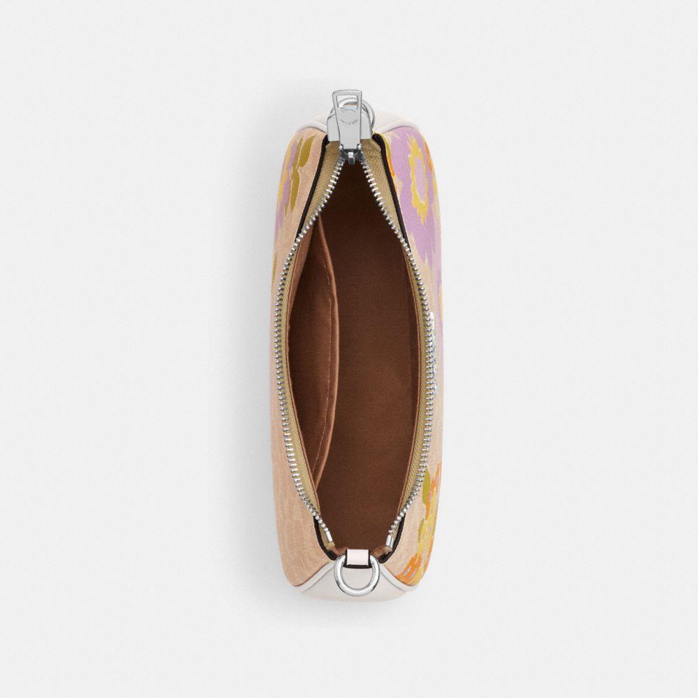 Teri Shoulder Bag In Signature Canvas With Floral Print
