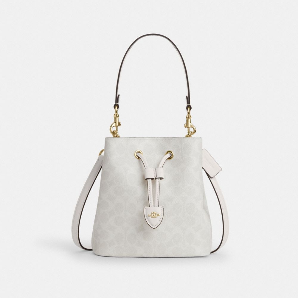 Rowan Bucket Bag In Signature Canvas