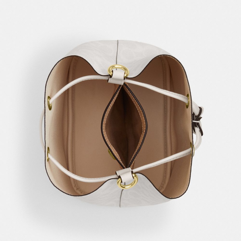 Rowan Bucket Bag In Signature Canvas
