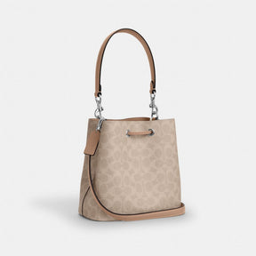 Rowan Bucket Bag In Signature Canvas