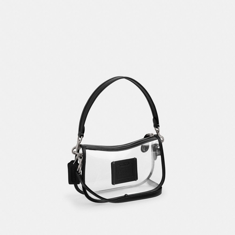 Disney X Coach Swinger Bag In Regenerative Leather With Mickey Mouse And Friends