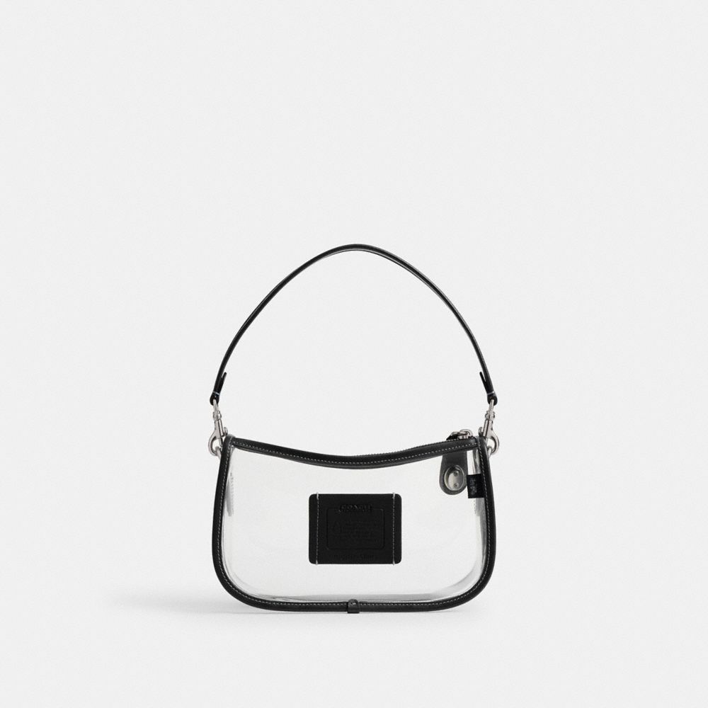Disney X Coach Swinger Bag In Regenerative Leather With Mickey Mouse And Friends
